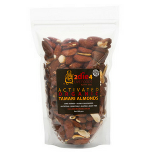 2 Die 4 Live Foods Activated Organic Tamari Almonds