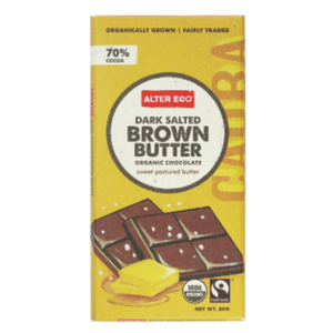 Alter Eco Dark Salted Brown Butter