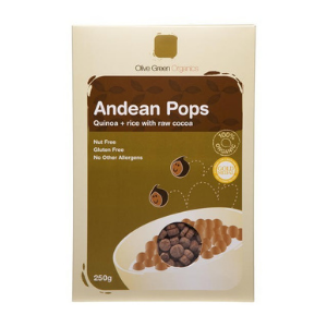 Olive Green Andean Pops Chocolate